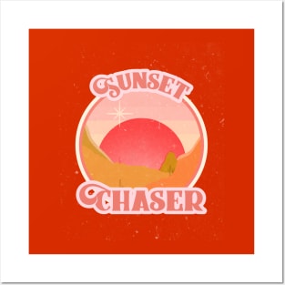 Sunset Chaser Posters and Art